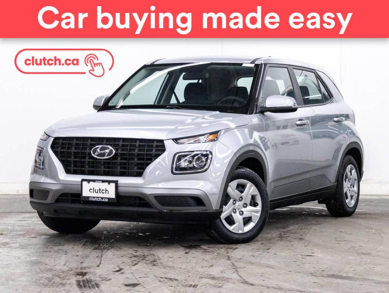 Used 2021 Hyundai Venue Essential Auto IVT w/ Apple CarPlay & Android Auto, Front Heated Seats, Rearview Cam for sale in Toronto, ON