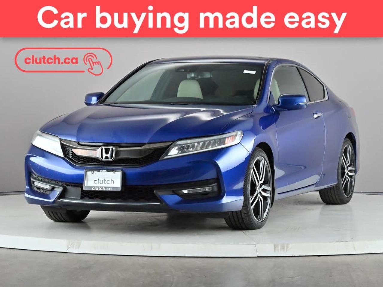Used 2017 Honda Accord Touring V6 w/ Apple CarPlay, Rearview Camera, Cruise Control for sale in Toronto, ON