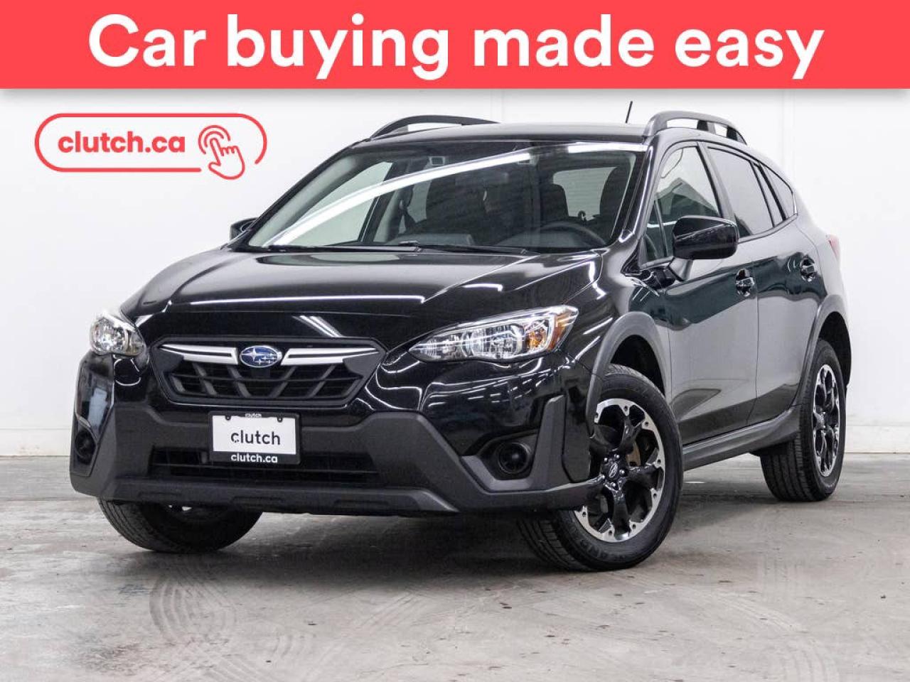 Used 2021 Subaru XV Crosstrek Convenience AWD w/ Eyesight Pkg w/ Apple CarPlay & Android Auto, Rearview Cam, Climate Control for sale in Toronto, ON