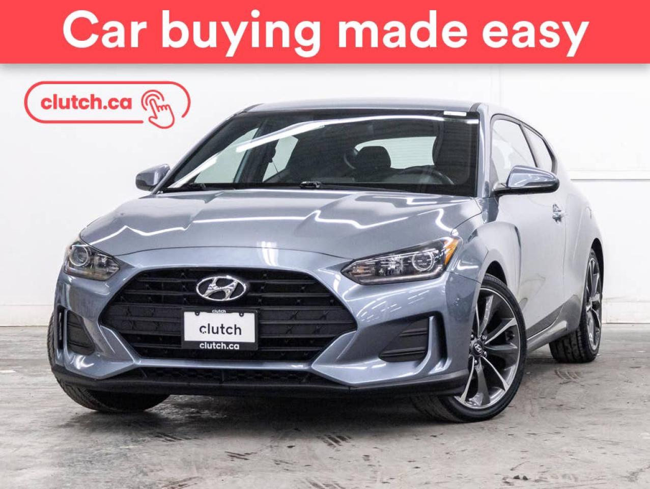 Used 2019 Hyundai Veloster GL w/Apple CarPlay & Android Auto, Heated Front Seats, Backup Cam for sale in Toronto, ON