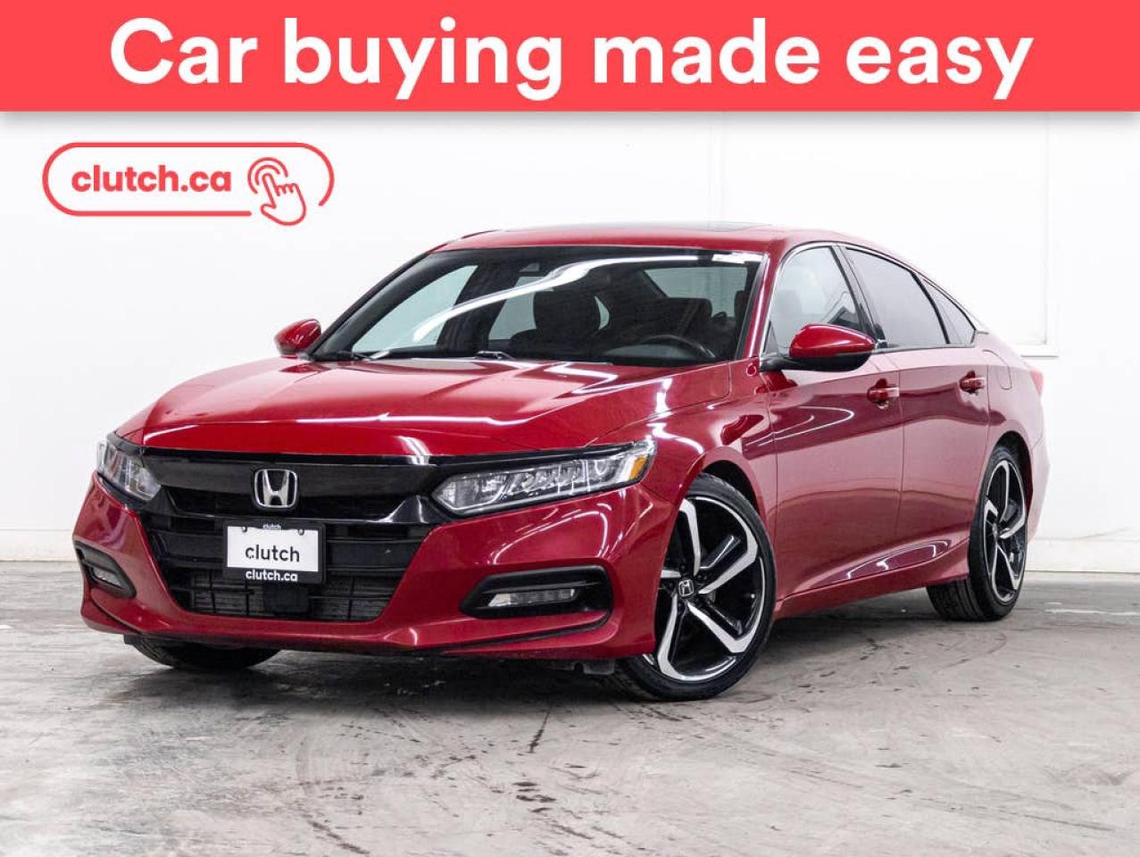 Used 2018 Honda Accord Sport w/ Apple CarPlay & Android Auto, Front Heated Seats, Rearview Cam for sale in Toronto, ON