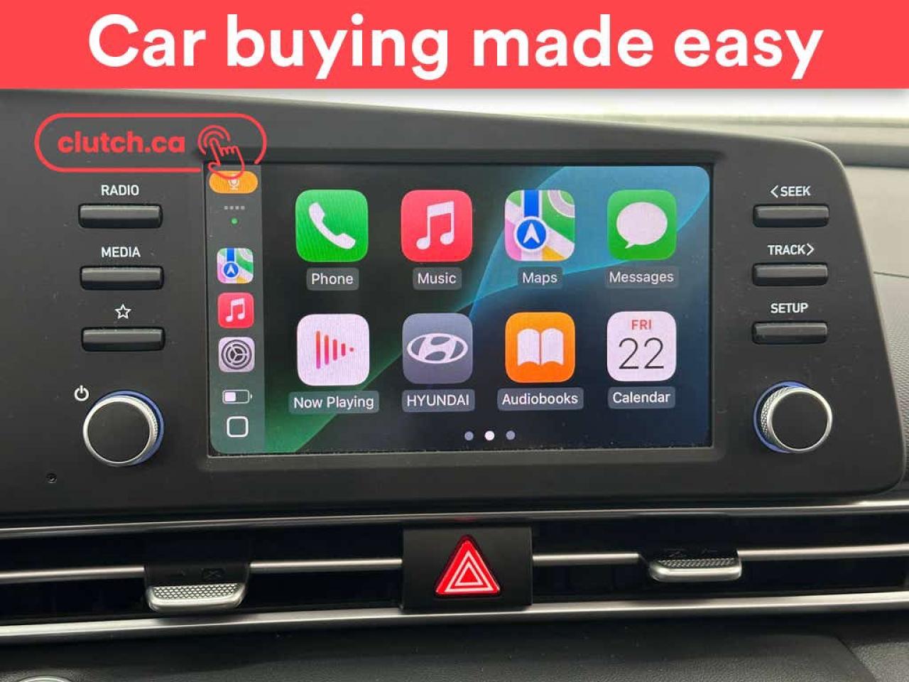 Used 2022 Hyundai Elantra Ultimate w/ Apple CarPlay, Heated Front Seats, Rearview Cam for sale in Toronto, ON
