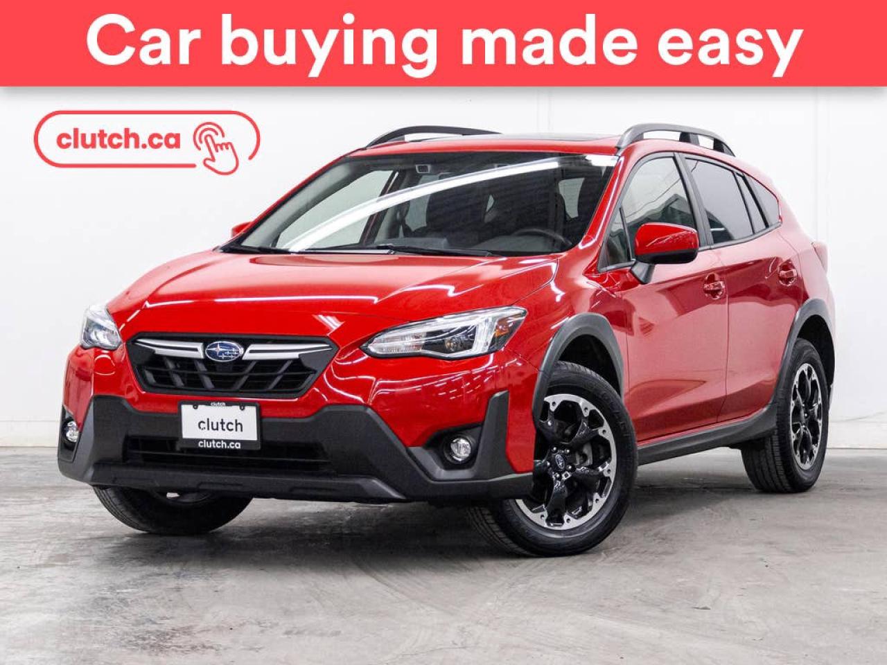 Used 2021 Subaru XV Crosstrek Sport AWD w/ Apple CarPlay & Android Auto, Front Heated Seats, Rearview Cam for sale in Toronto, ON