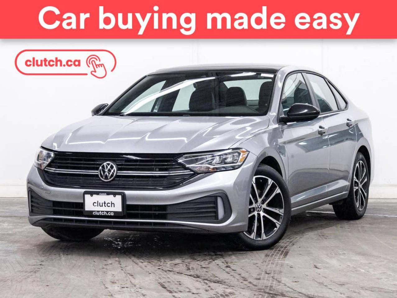 Used 2022 Volkswagen Jetta Comfortline w/ Sport Pkg w/Apple CarPlay & Android Auto, Heated Front Seats, Backup Cam for sale in Toronto, ON