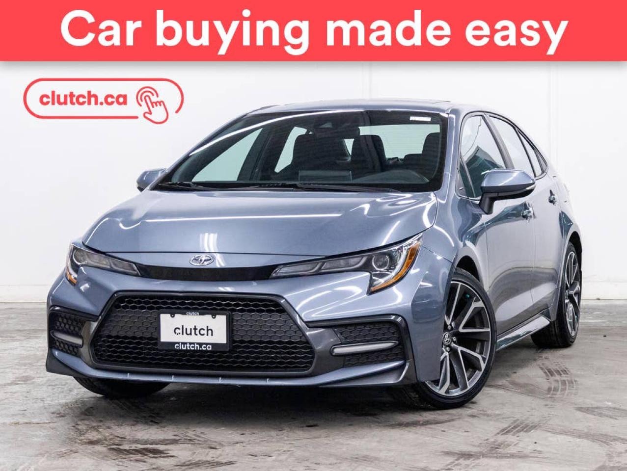 Used 2021 Toyota Corolla SE Upgrade w/ Apple CarPlay & Android Auto, Front Heated Seats, Rearview Cam for sale in Toronto, ON