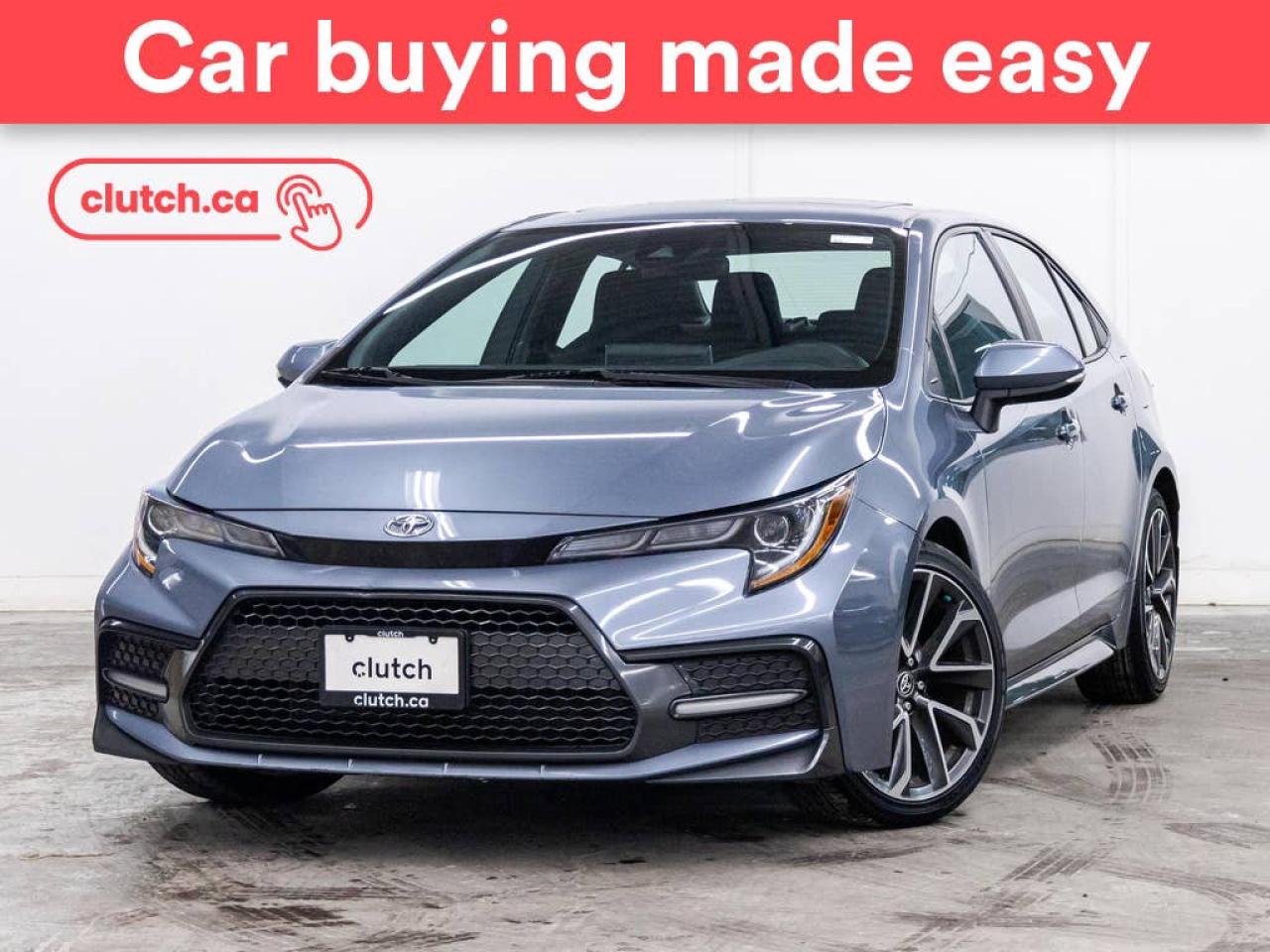 Used 2021 Toyota Corolla SE Upgrade w/ Apple CarPlay & Android Auto, Front Heated Seats, Rearview Cam for sale in Toronto, ON