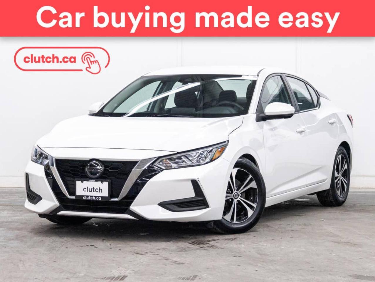 Used 2020 Nissan Sentra SV w/Apple CarPlay & Android Auto, Heated Front Seats, Backup Cam for sale in Toronto, ON
