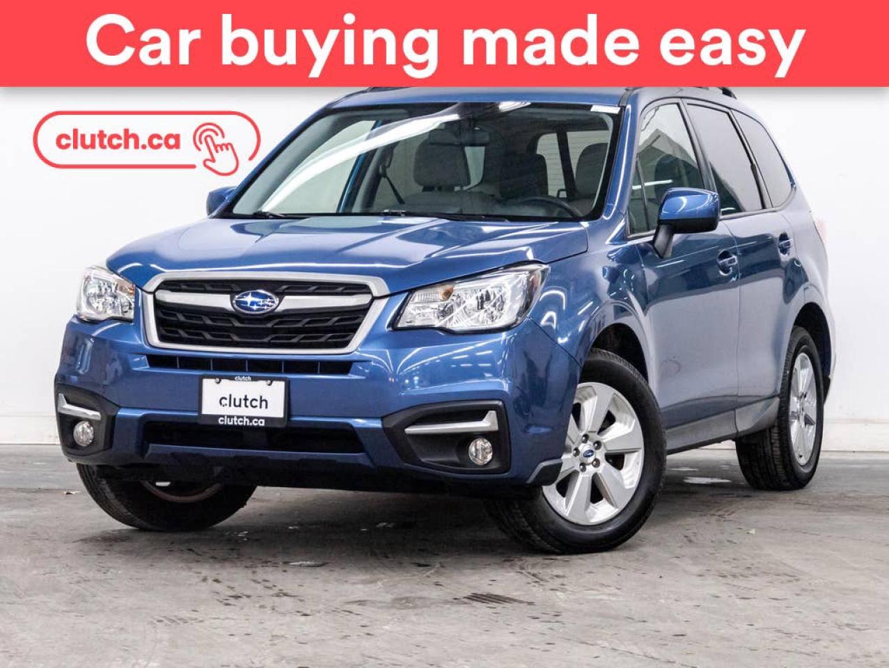 Used 2017 Subaru Forester 2.5i Convenience AWD w/ Bluetooth, Front Heated Seats, Rearview Cam for sale in Toronto, ON