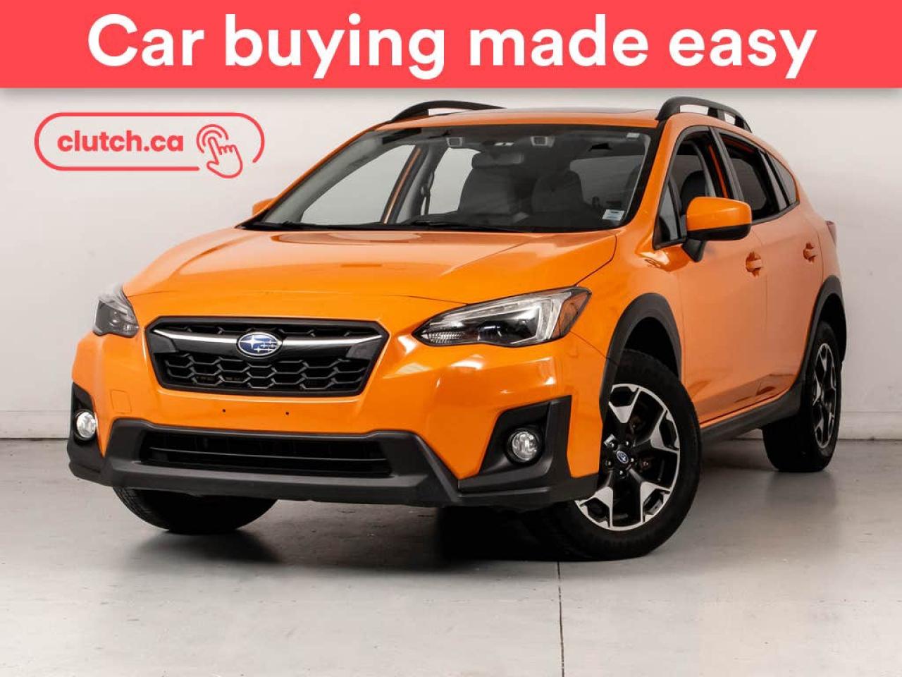 Used 2019 Subaru XV Crosstrek Sport AWD w/Apple CarPlay & Android Auto, Heated Front Seats, Backup Cam for sale in Bedford, NS