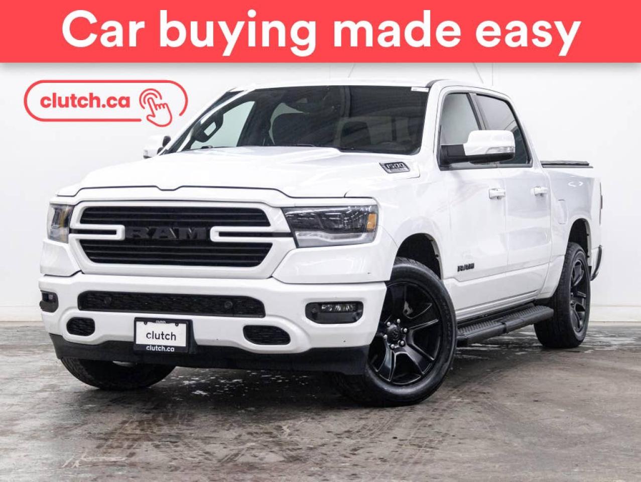 Used 2022 RAM 1500 Sport Crew Cab 5 1/2 ft 4x4 w/ Rearview Cam, Bluetooth, Touchscreen for sale in Toronto, ON