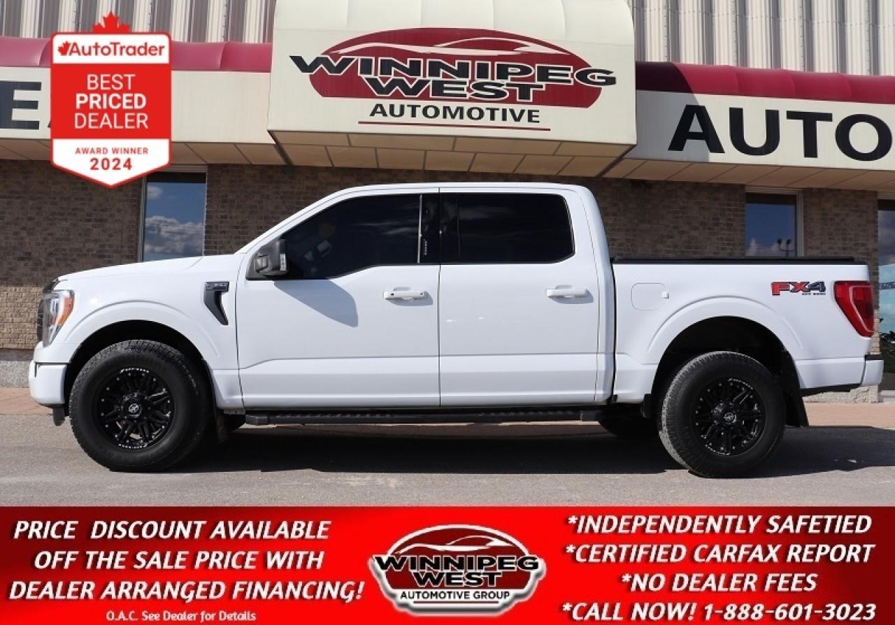 Used 2022 Ford F-150 LOADED, CLEAN FX4, BUCKETS AND CONSOLE, HTD SEATS! for sale in Headingley, MB