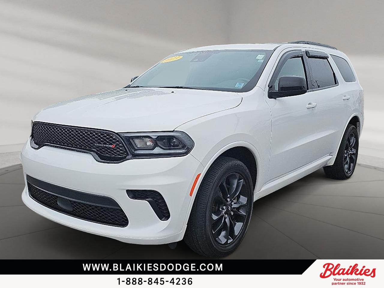 2023 Dodge Durango | Spacious 3 Row SUV with Power

This 2023 Dodge Durango offers a bold design and strong performance with only 65,000 km. Its three-row seating and advanced tech make it a versatile choice for families or road-trippers alike.

Key Features:

3.6L Pentastar V6 engine

All-wheel drive

8.4-inch touchscreen with Uconnect

Apple CarPlay and Android Auto

Heated front seats and steering wheel

Rear-view camera with park assist

This Dodge Durango is ready for any journey, blending performance with comfort and modern features. Contact Blaikies Dodge for more details or to schedule a test drive today. Enjoy the convenience of viewing a free CarFax report without submitting personal information. Visit Blaikies Dodge for more details or click to schedule a test drive!