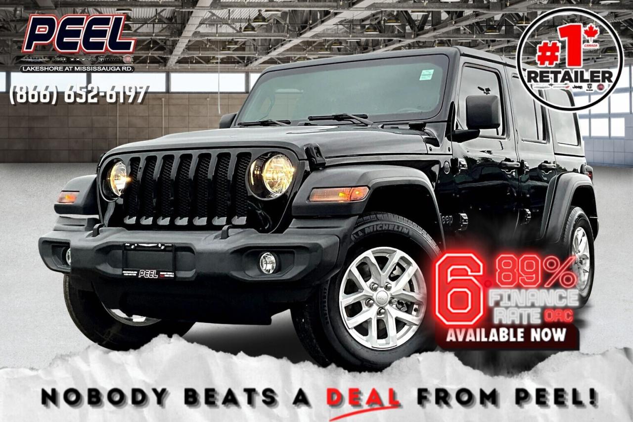 Used 2023 Jeep Wrangler Sport S 4Dr | Cold Weather | Tow Pkg | 4X4 for sale in Mississauga, ON