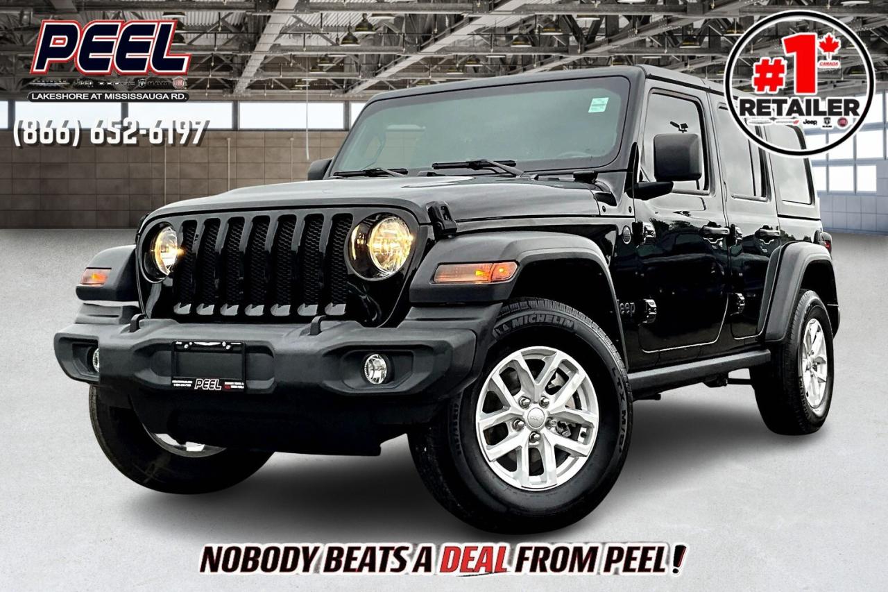 Used 2023 Jeep Wrangler Sport S 4Dr | Cold Weather | Tow Pkg | 4X4 for sale in Mississauga, ON