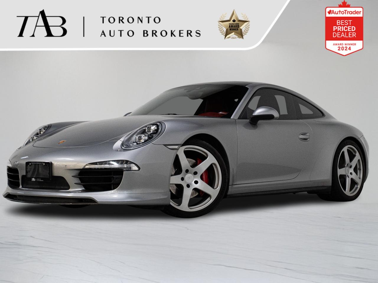 Used 2015 Porsche 911 CARRERA 4S | RED LEATHER | PREMIUM PKG | 20 IN for sale in Vaughan, ON