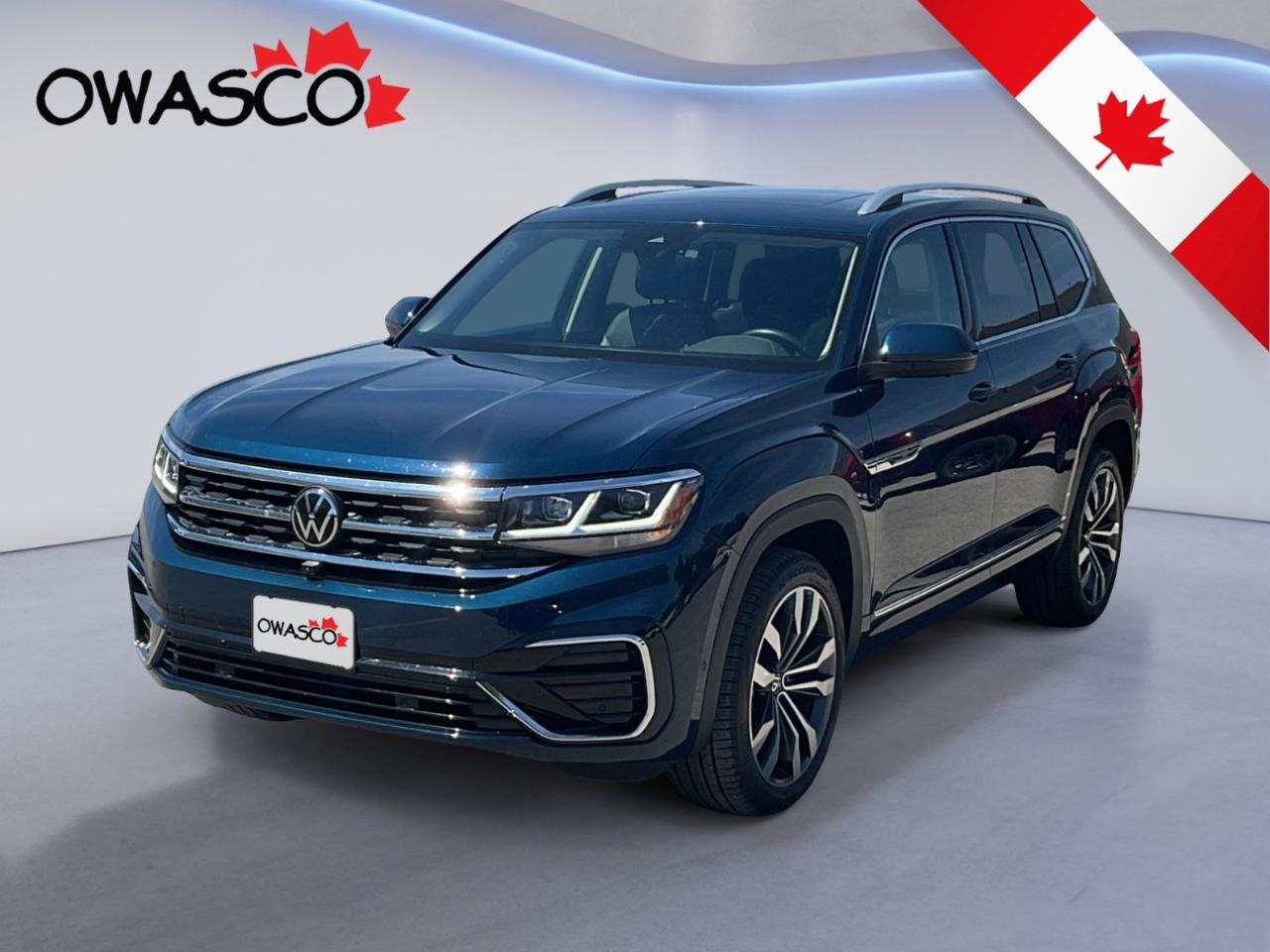 Used 2023 Volkswagen Atlas 3.6L Execline! Great kms! One Owner! Off Lease! for sale in Whitby, ON