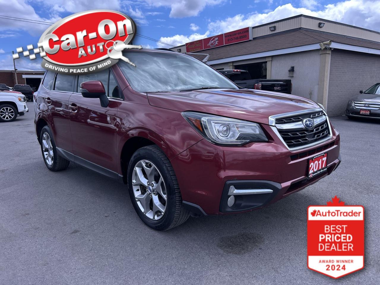 Used 2017 Subaru Forester LIMITED AWD | HTD LEATHER |SUNROOF | CARPLAY | NAV for sale in Ottawa, ON