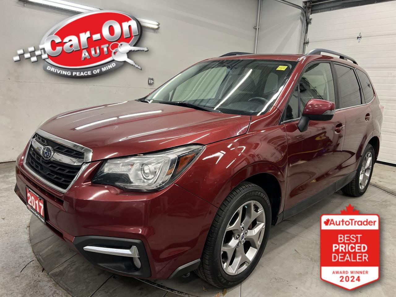 Used 2017 Subaru Forester LIMITED AWD | HTD LEATHER |SUNROOF | CARPLAY | NAV for sale in Ottawa, ON
