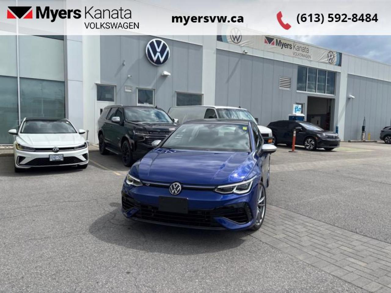 Used 2024 Volkswagen Golf R DSG  - Leather Seats - Sunroof for sale in Kanata, ON