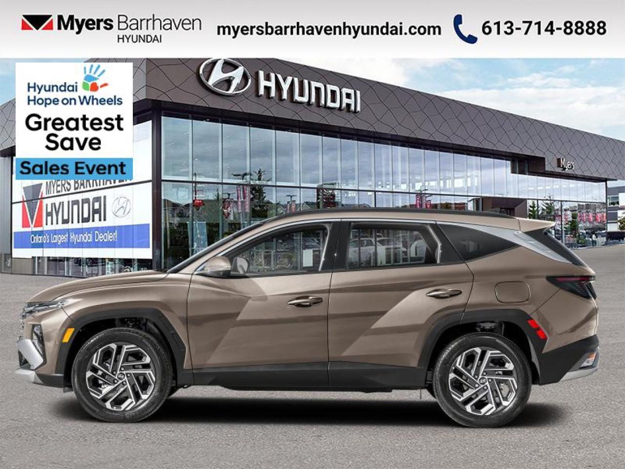 New 2025 Hyundai Tucson Hybrid Ultimate AWD  - Sunroof - $337 B/W for sale in Nepean, ON