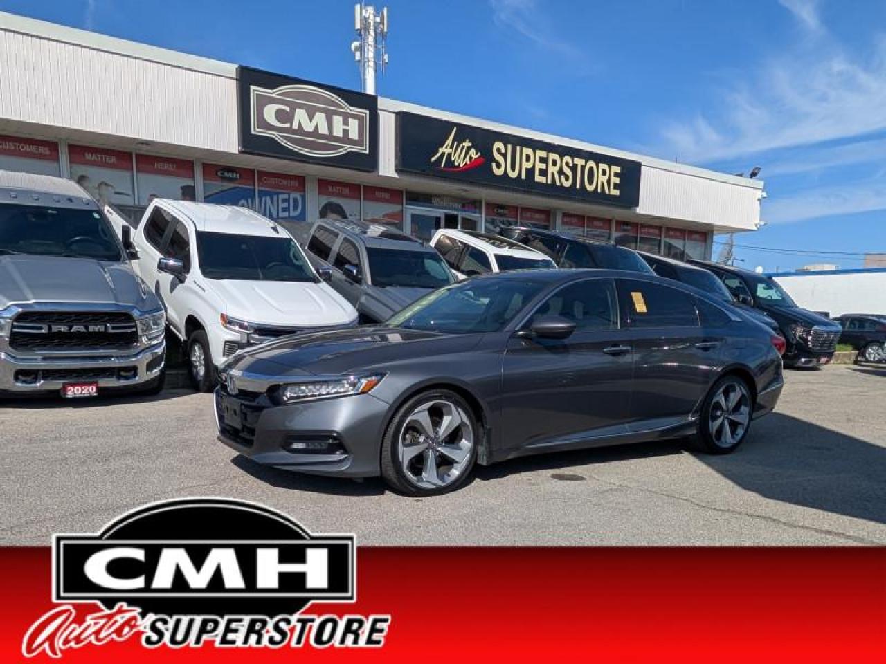 Used 2019 Honda Accord Sedan Touring 2.0 Auto  **COOLED SEATS - SUNROOF** for sale in St. Catharines, ON