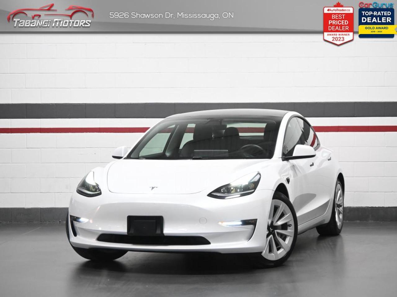 Used 2021 Tesla Model 3 Long Range  No Accident Dual Motor Autopilot Navigation Glass Roof for sale in Mississauga, ON