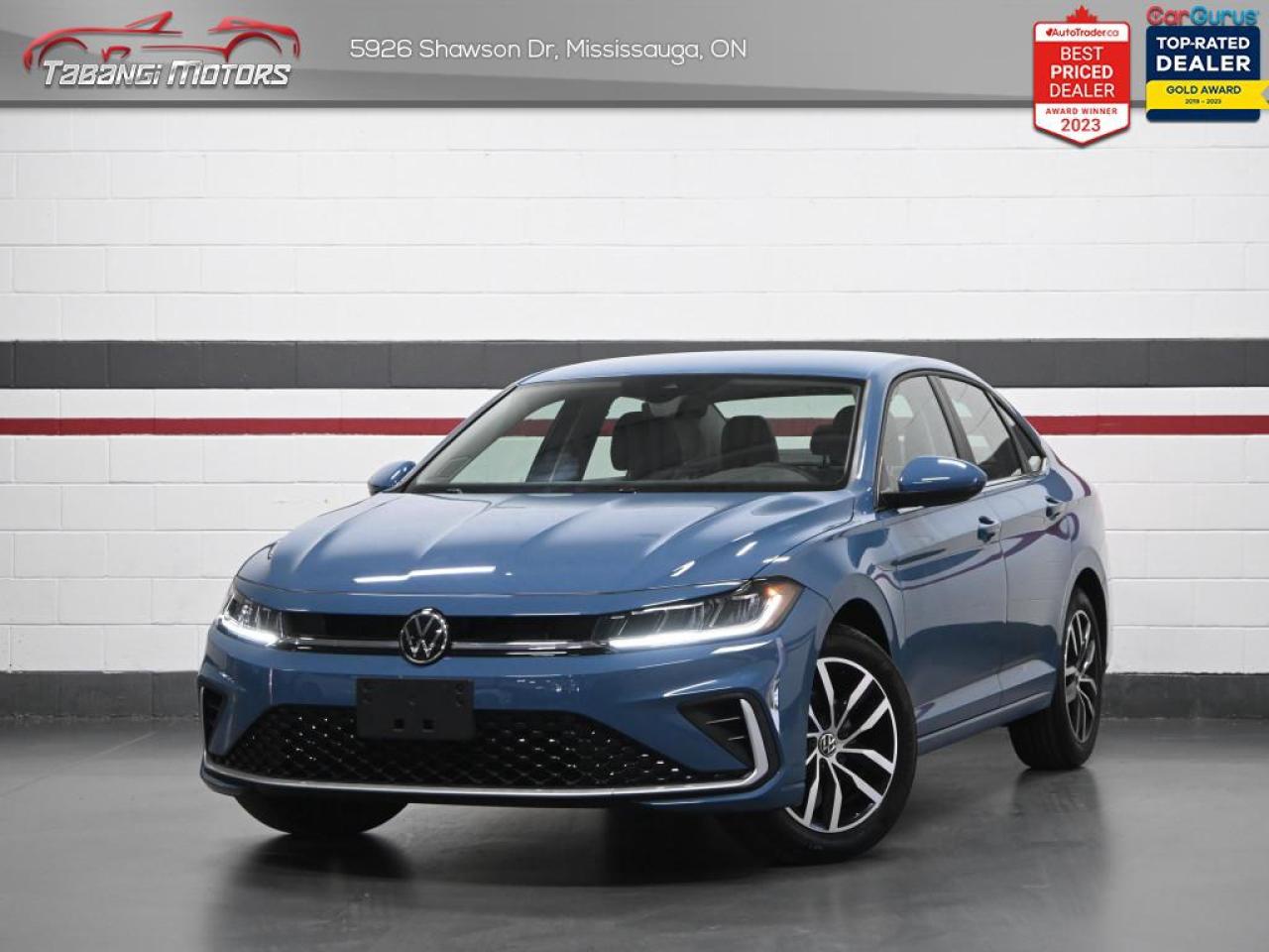 Used 2025 Volkswagen Jetta Comfortline  No Accident Blind Spot CarPlay Remote Start for sale in Mississauga, ON