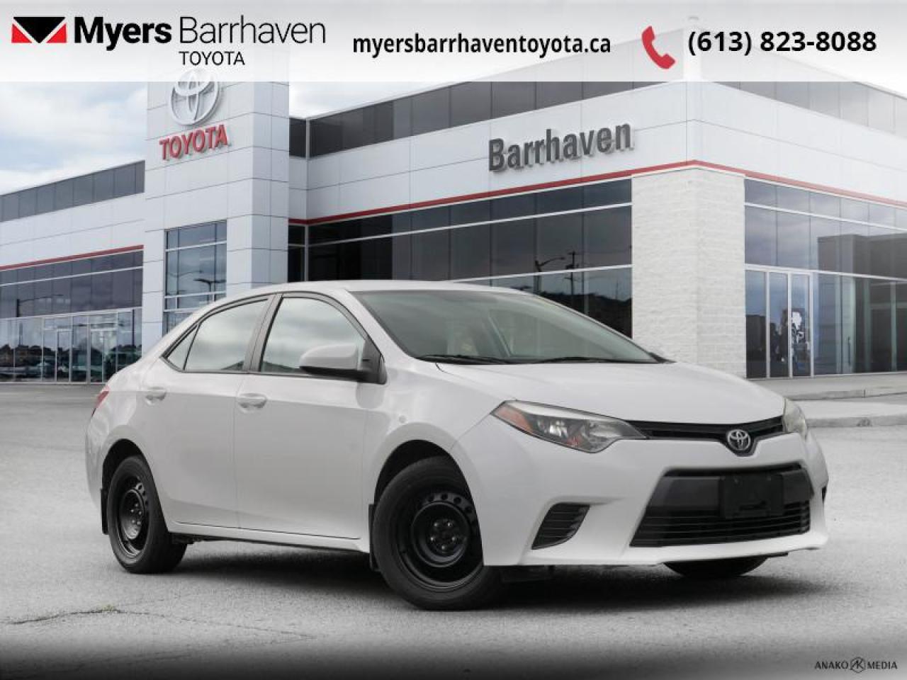 Used 2016 Toyota Corolla LE  -  Heated Seats -  Bluetooth for sale in Ottawa, ON