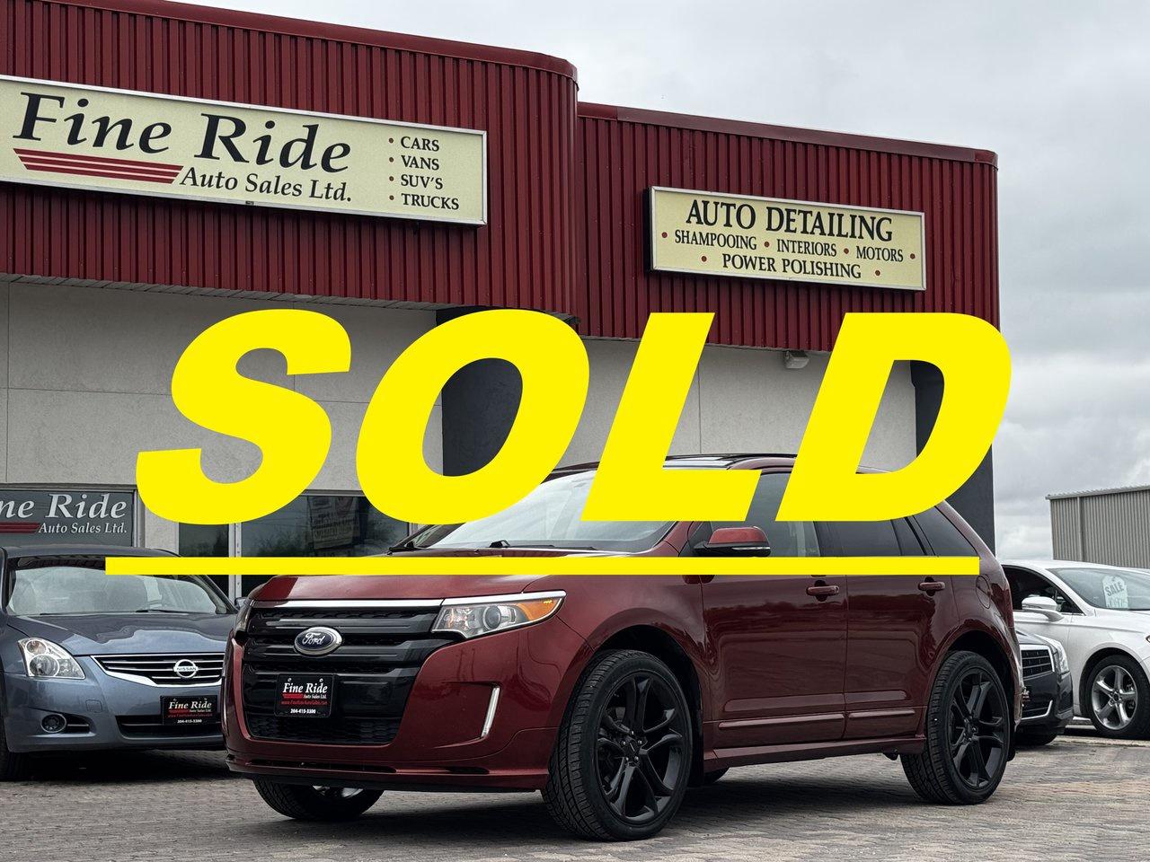 Used 2014 Ford Edge SPORT for sale in West Saint Paul, MB