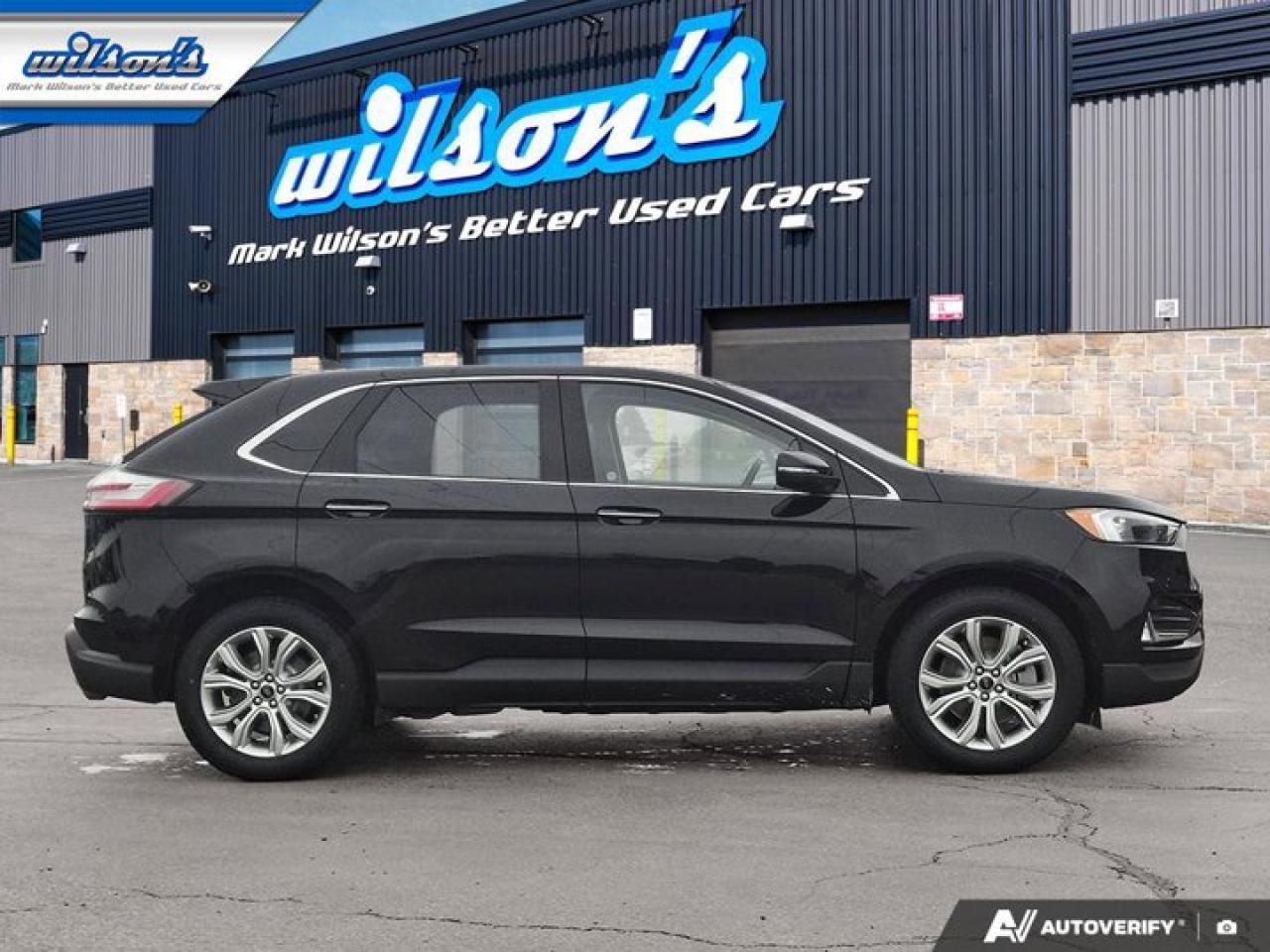 2023 Ford Edge Titanium AWD | Leather | Pano Roof | Heated Seats + Steering | B&O Audio | Remote Start | and More ! Photo