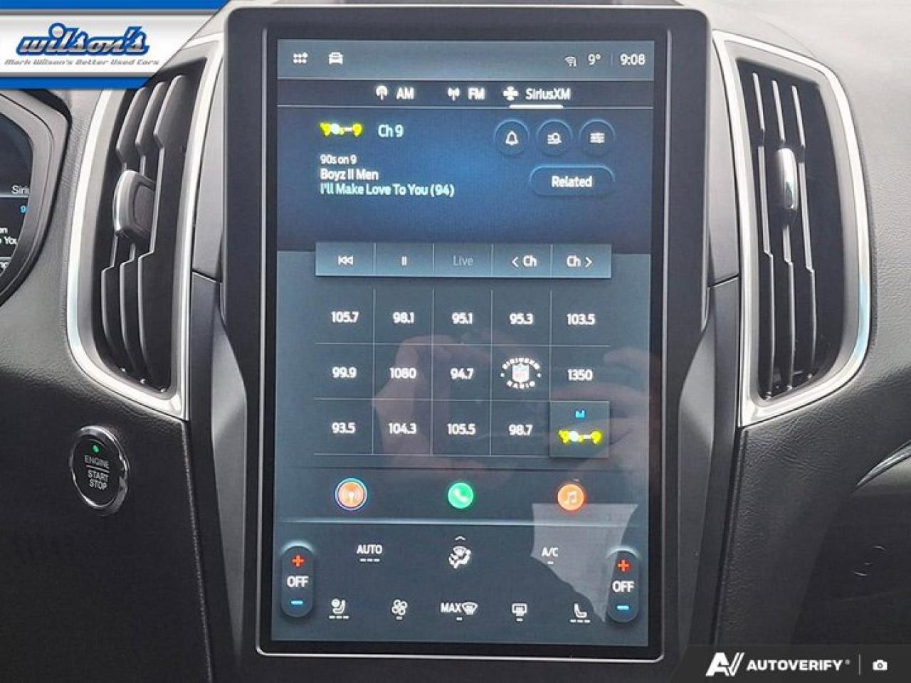 2023 Ford Edge Titanium AWD | Leather | Pano Roof | Heated Seats + Steering | B&O Audio | Remote Start | and More ! Photo