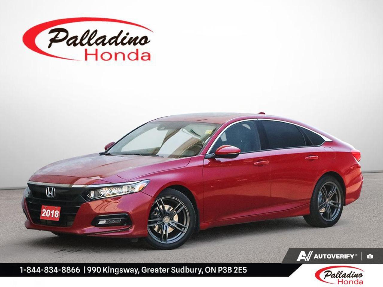 Used 2018 Honda Accord Sedan Sport for sale in Greater Sudbury, ON