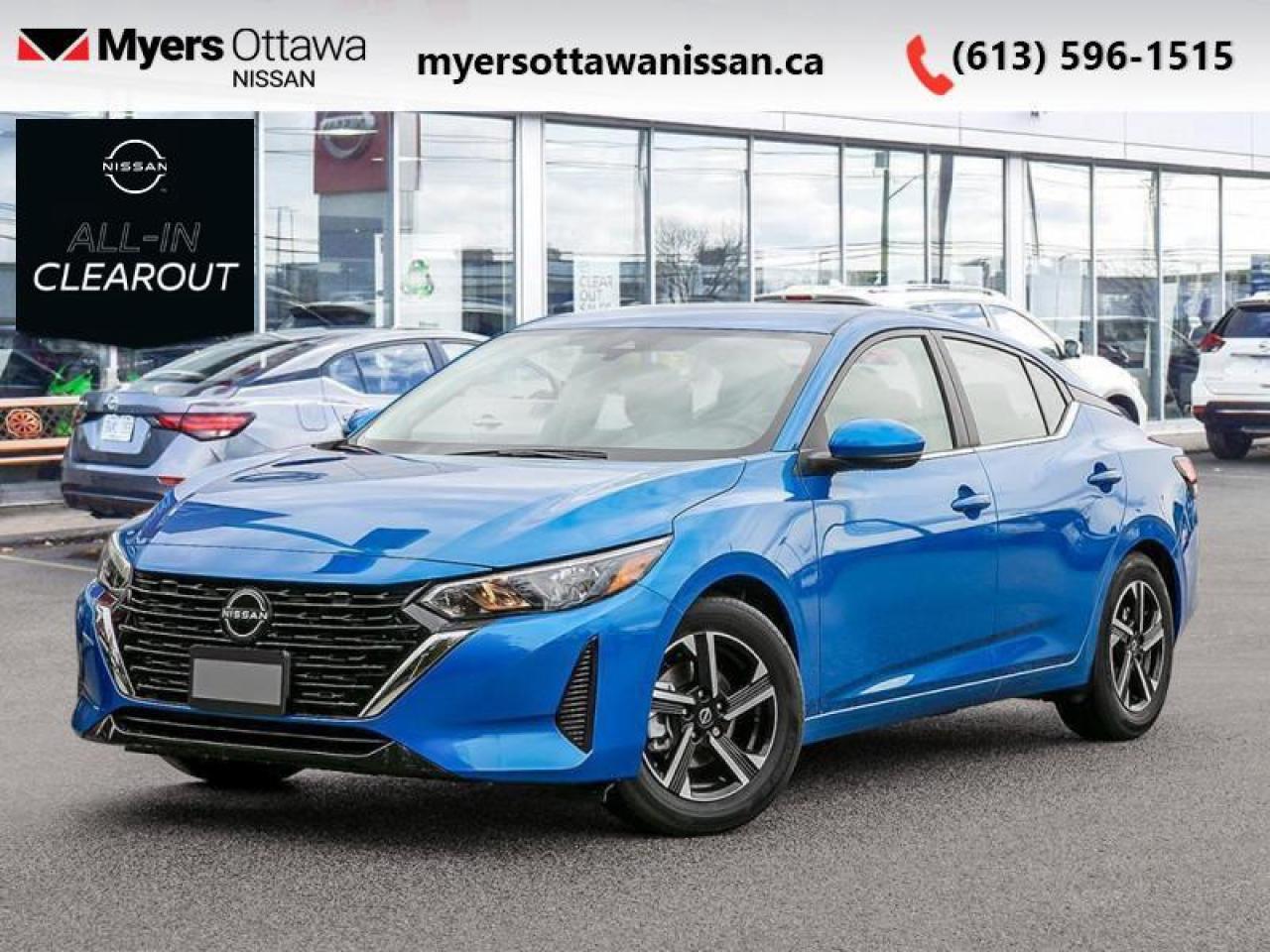 New 2025 Nissan Sentra SV  - Remote Start -  Proximity Key for sale in Ottawa, ON