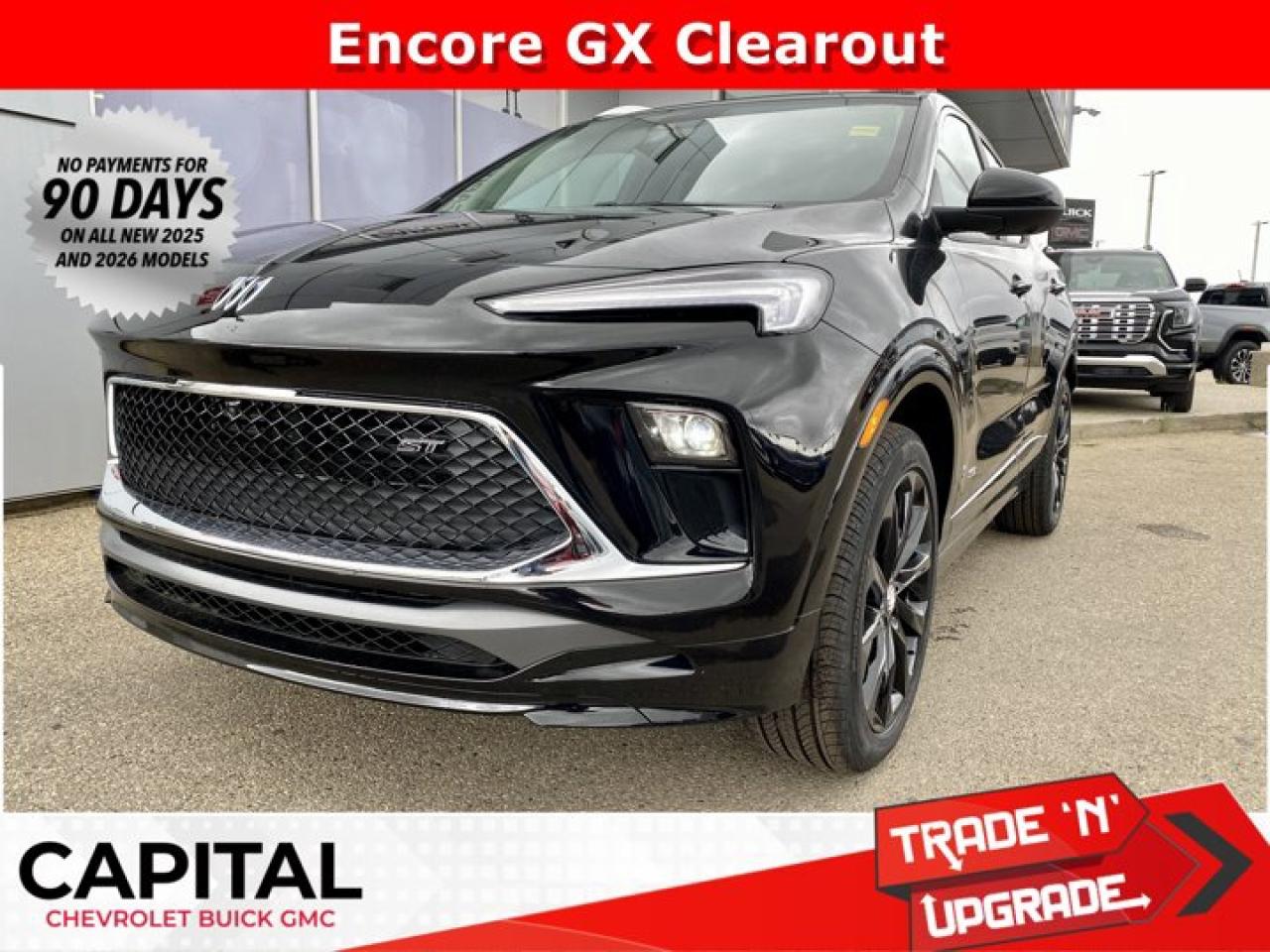 Check out this 2026 Buick Encore GX Sport Touring... Equipped with Advanced Technology Package, Experience Buick Package, Heated Steering, Heated Seats, 360 CAM, Power Moonroof, Wireless Charging, Remote Start and so much more!Ask for the Internet Department for more information or book your test drive today! Text 825-445-0521 for fast answers at your fingertips!AMVIC Licensed Dealer - Licence Number B1044900Disclaimer: All prices are plus taxes and include all cash credits and loyalties. See dealer for details. AMVIC Licensed Dealer # B1044900