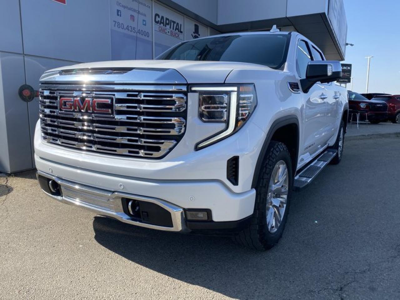 Used 2022 GMC Sierra 1500 Crew Cab Denali * HEADS UP DISPLAY * SUNROOF * 6.2L * for sale in Edmonton, AB