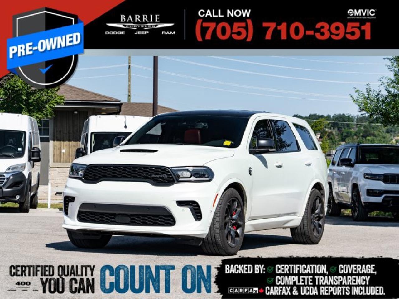 Used 2024 Dodge Durango SRT HELLCAT PREMIUM for sale in Barrie, ON