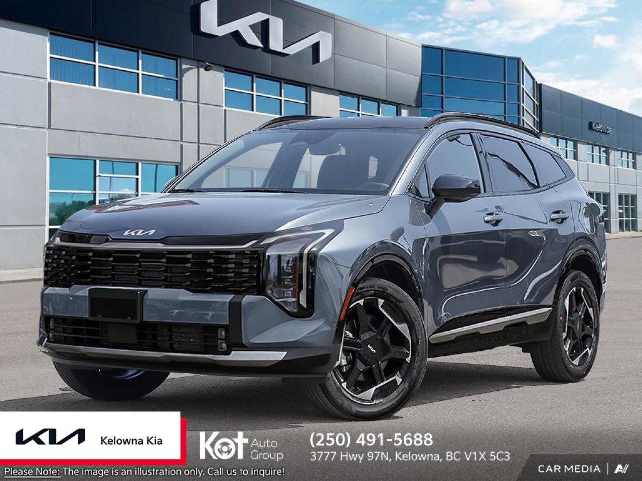 New 2026 Kia Sportage HEV SX for sale in Kelowna, BC