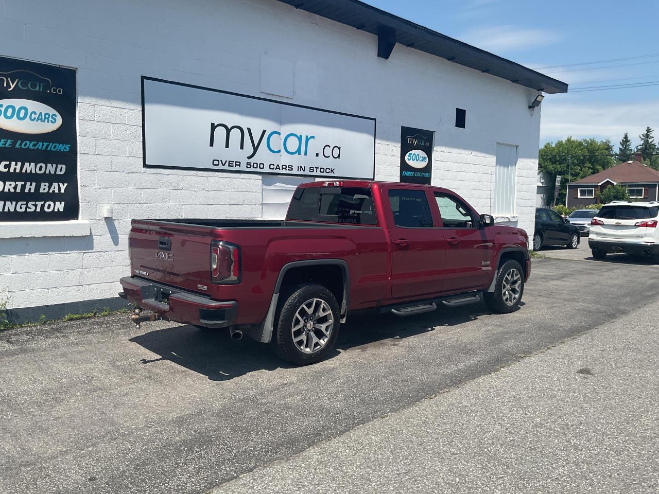 Used 2018 GMC Sierra 1500 5.3L SLT 6.5 BOX!!!!  HEATED SEATS. LEATHER. BACKUP CAM. BLUETOOTH. A/C. CRUISE. PWR GROUP.  RESERV for sale in Kingston, ON