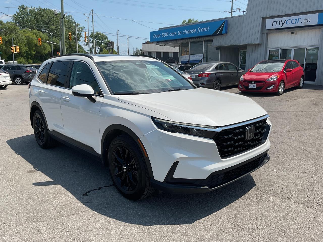 Used 2023 Honda CR-V Sport LOW MILEAGE!!!   SUNROOF. HEATED SEATS. BACKUP CAM. BLUETOOTH. A/C. CRUISE. PWR GROUP. PERFECT FOR Y for sale in Kingston, ON