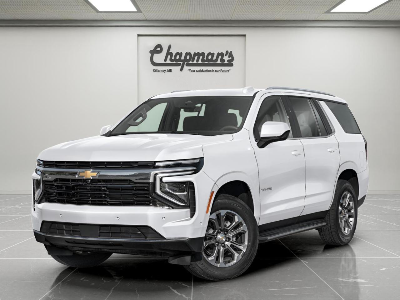 New 2025 Chevrolet Tahoe Premier Adaptive Cruise Control, Heated/Ventilated Front Seats, HD Surround Vision for sale in Killarney, MB