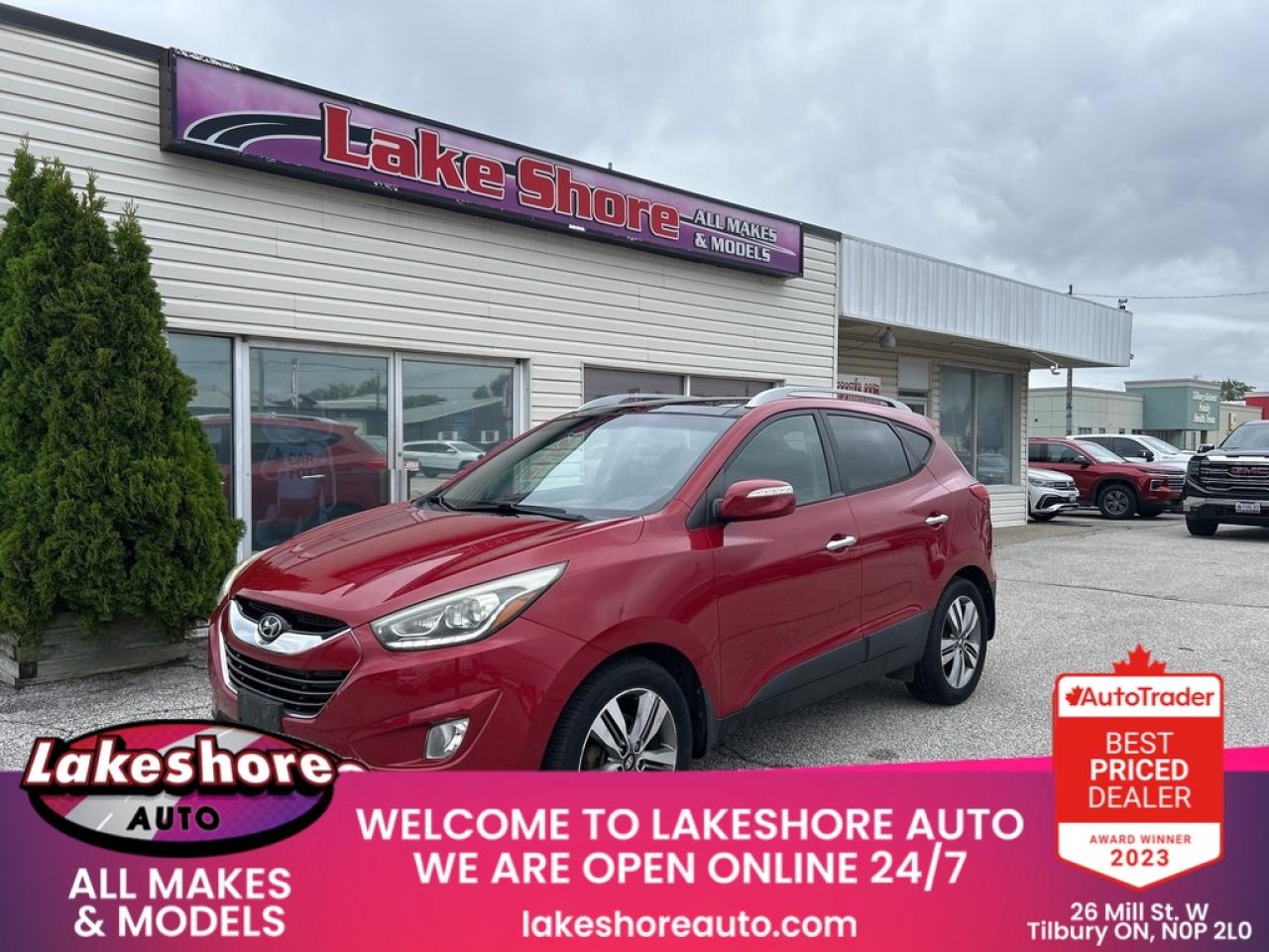 Used 2014 Hyundai Tucson Limited for sale in Tilbury, ON