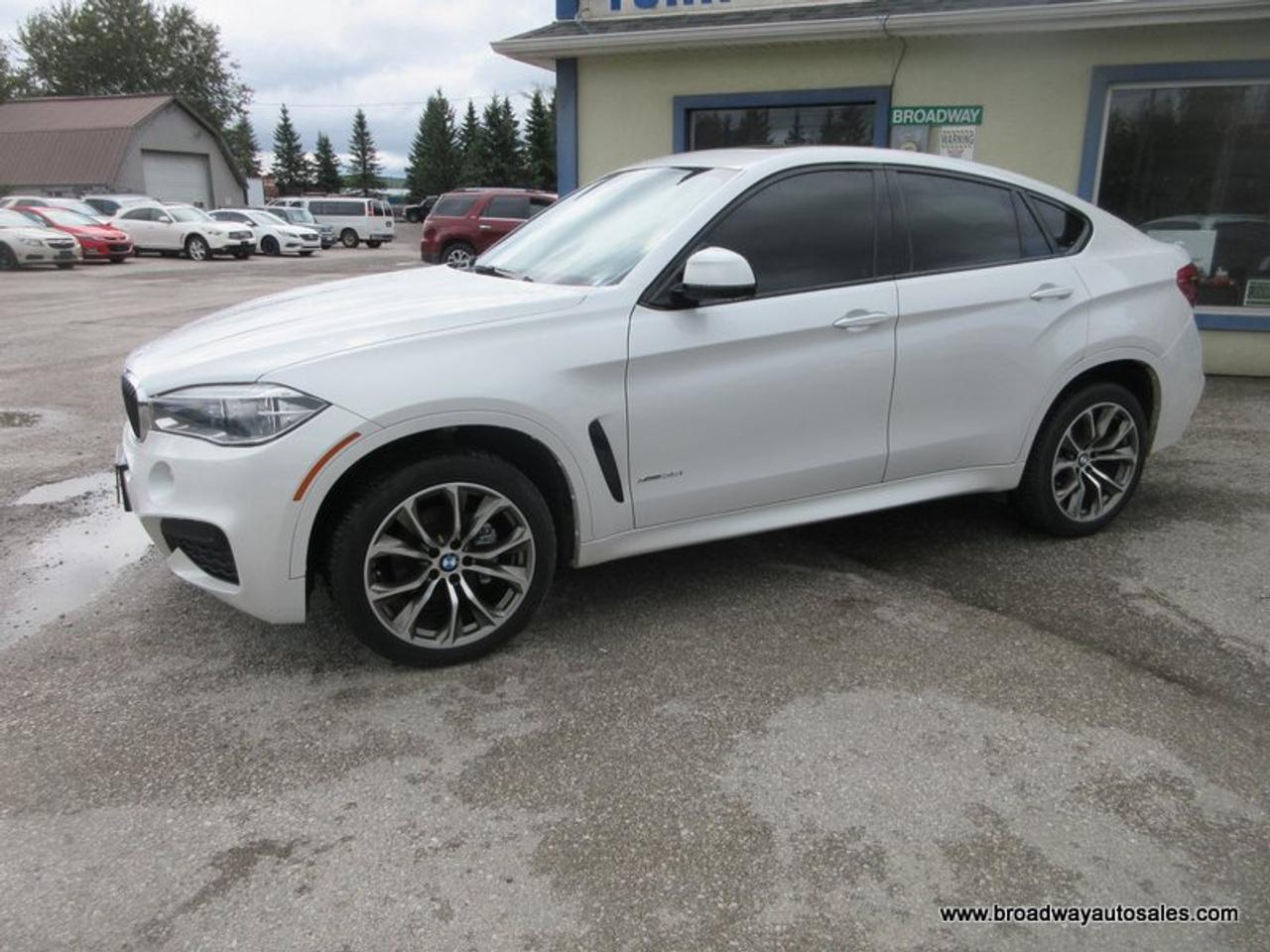 2016 BMW X6 LOADED ALL-WHEEL-DRIVE 5 PASSENGER 3.0L - V6.. NAVIGATION.. POWER SUNROOF.. LEATHER.. HEATED SEATS & WHEEL.. BACK-UP CAMERA.. POWER TAILGATE.. Photo2