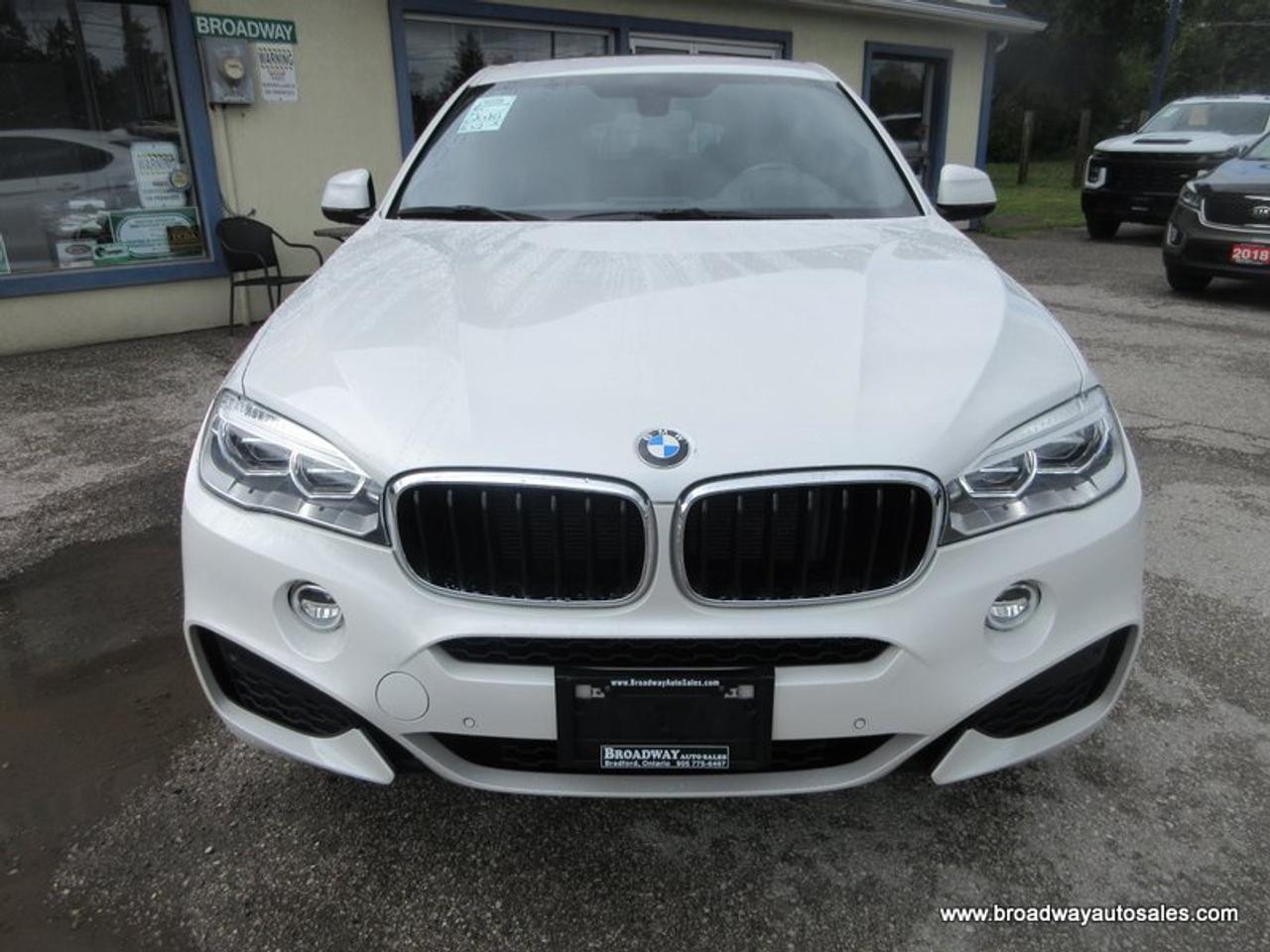2016 BMW X6 LOADED ALL-WHEEL-DRIVE 5 PASSENGER 3.0L - V6.. NAVIGATION.. POWER SUNROOF.. LEATHER.. HEATED SEATS & WHEEL.. BACK-UP CAMERA.. POWER TAILGATE.. Photo3