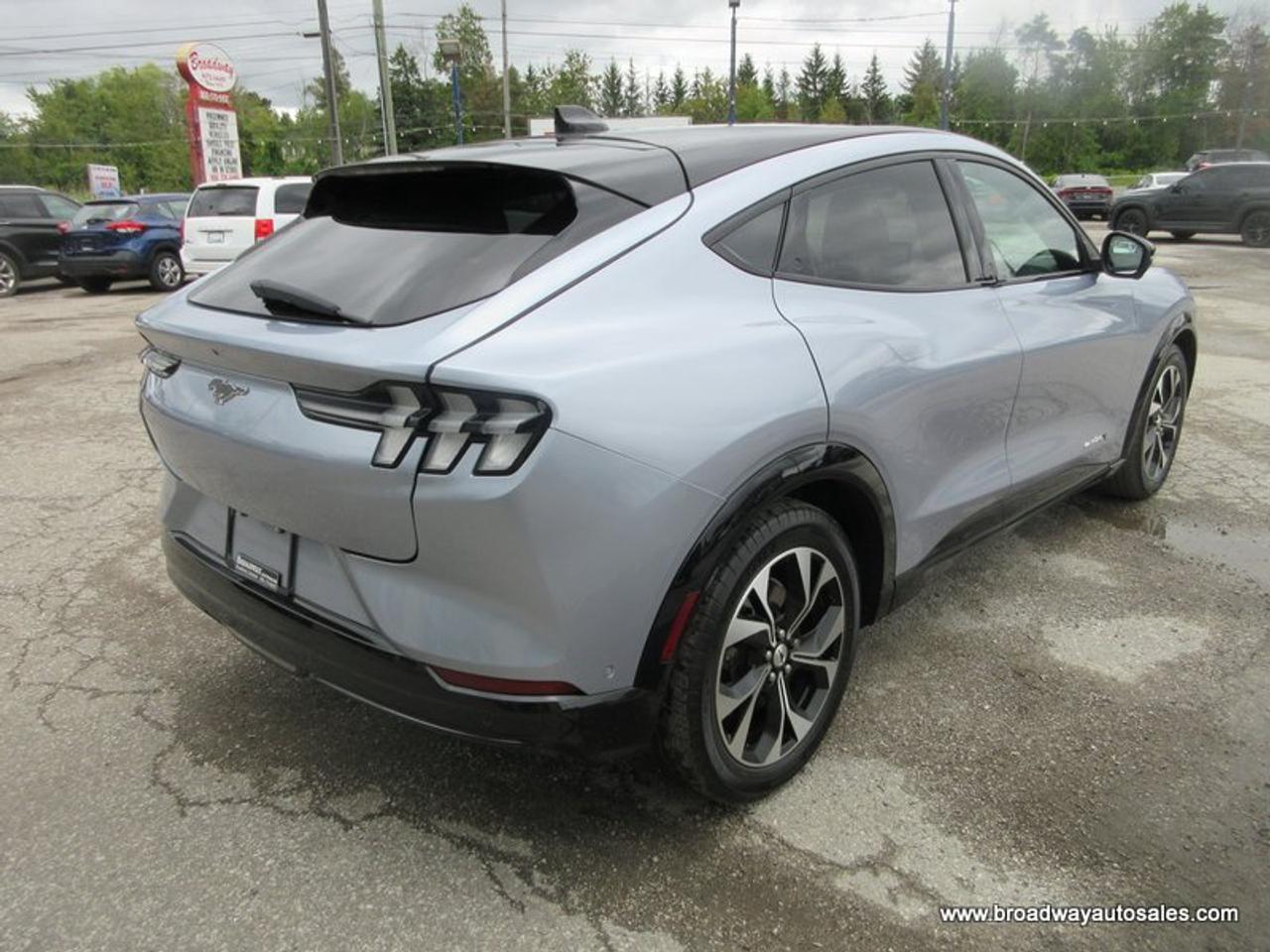 2022 Ford Mustang Mach-E ALL-WHEEL DRIVE PREMIUM-PACKAGE 5 PASSENGER 91 kWh - ELECTRIC MOTOR.. NAVIGATION.. LEATHER.. HEATED SEATS & WHEEL.. BACK-UP CAMERA.. Photo