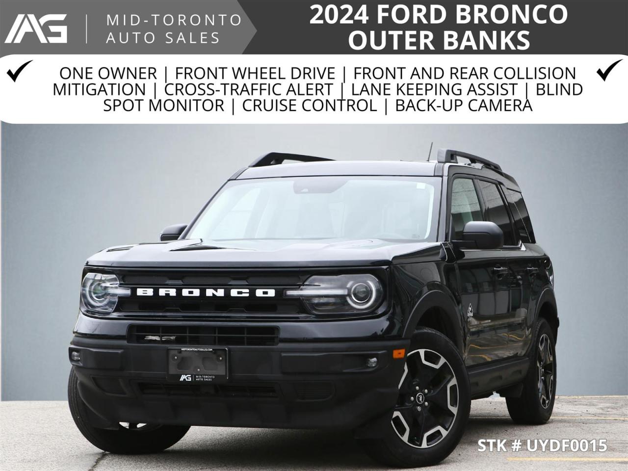 Used 2024 Ford Bronco Sport Outer Banks for sale in North York, ON