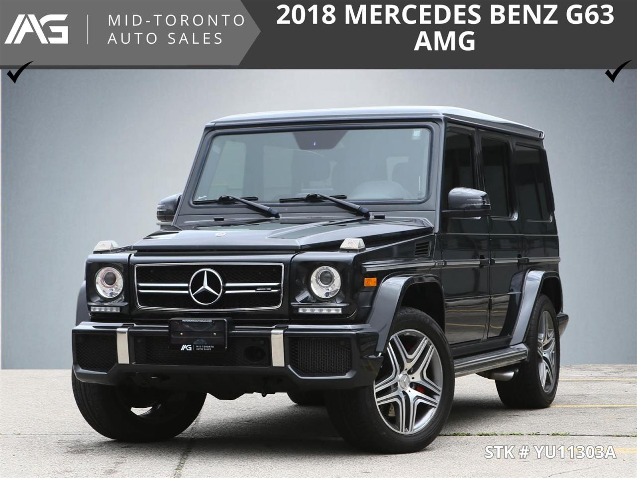 Used 2018 Mercedes-Benz G63 AMG G63 AMG 4MATIC for sale in North York, ON