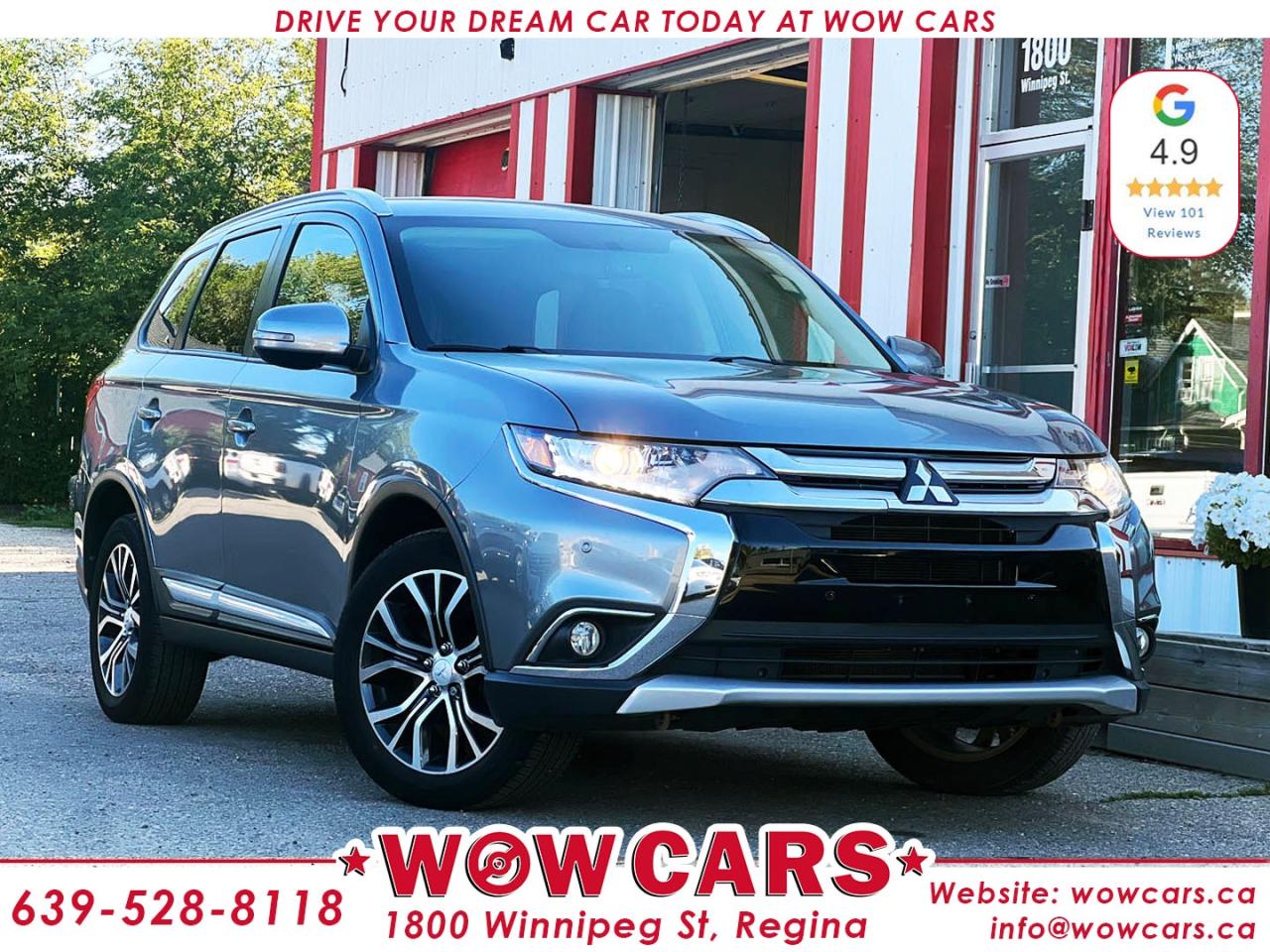 Used 2016 Mitsubishi Outlander AWD - Low kms for sale in Regina, SK