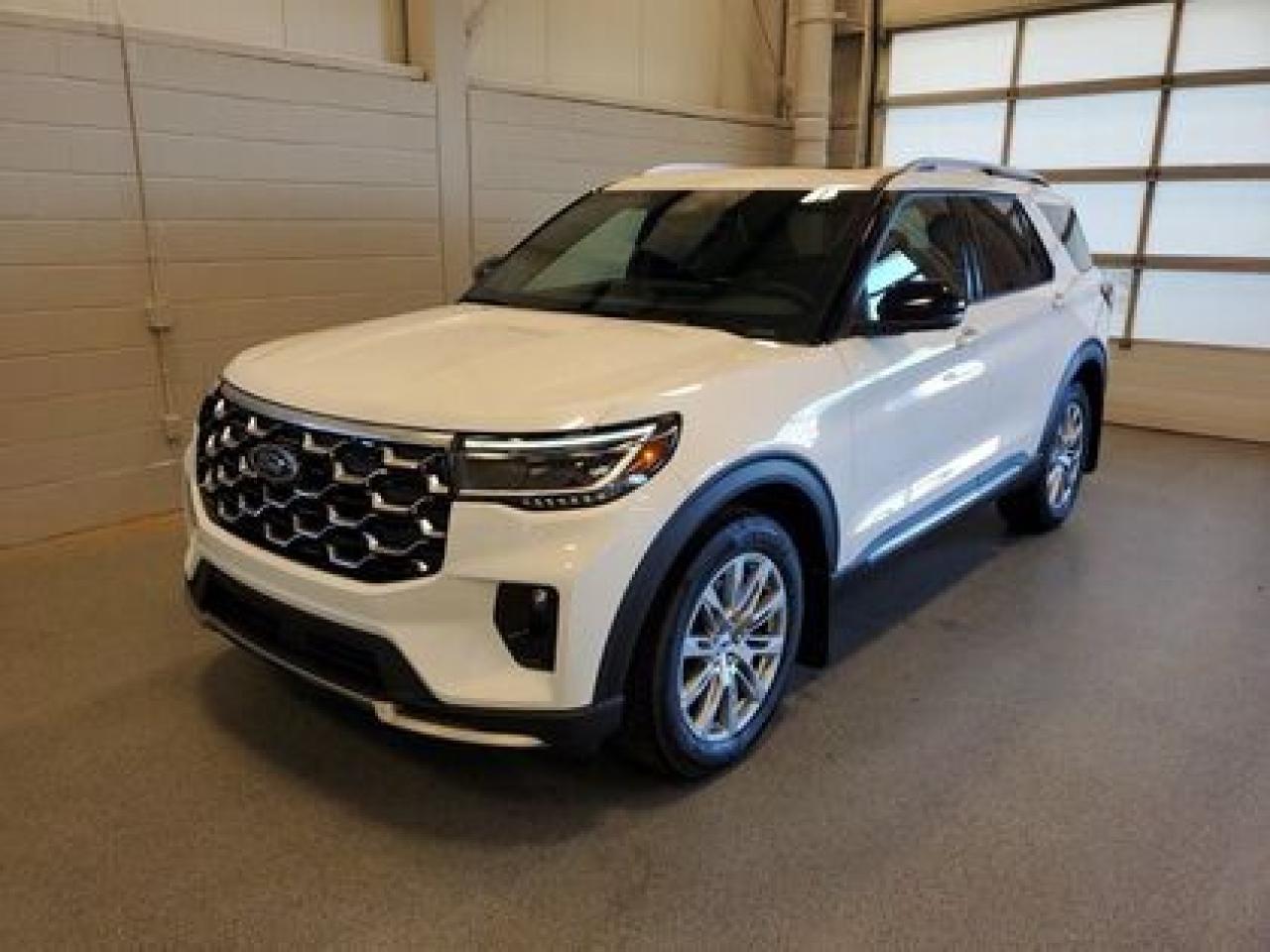 New 2025 Ford Explorer PLATINUM W/ PRE COLLISION ASSIST W/AEB for sale in Moose Jaw, SK