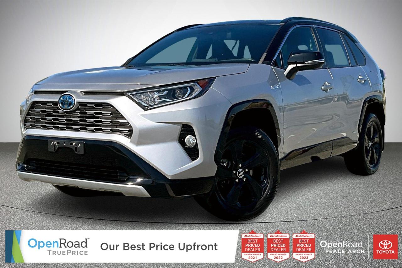 Used 2021 Toyota RAV4 HYBRID XLE AWD for sale in Surrey, BC