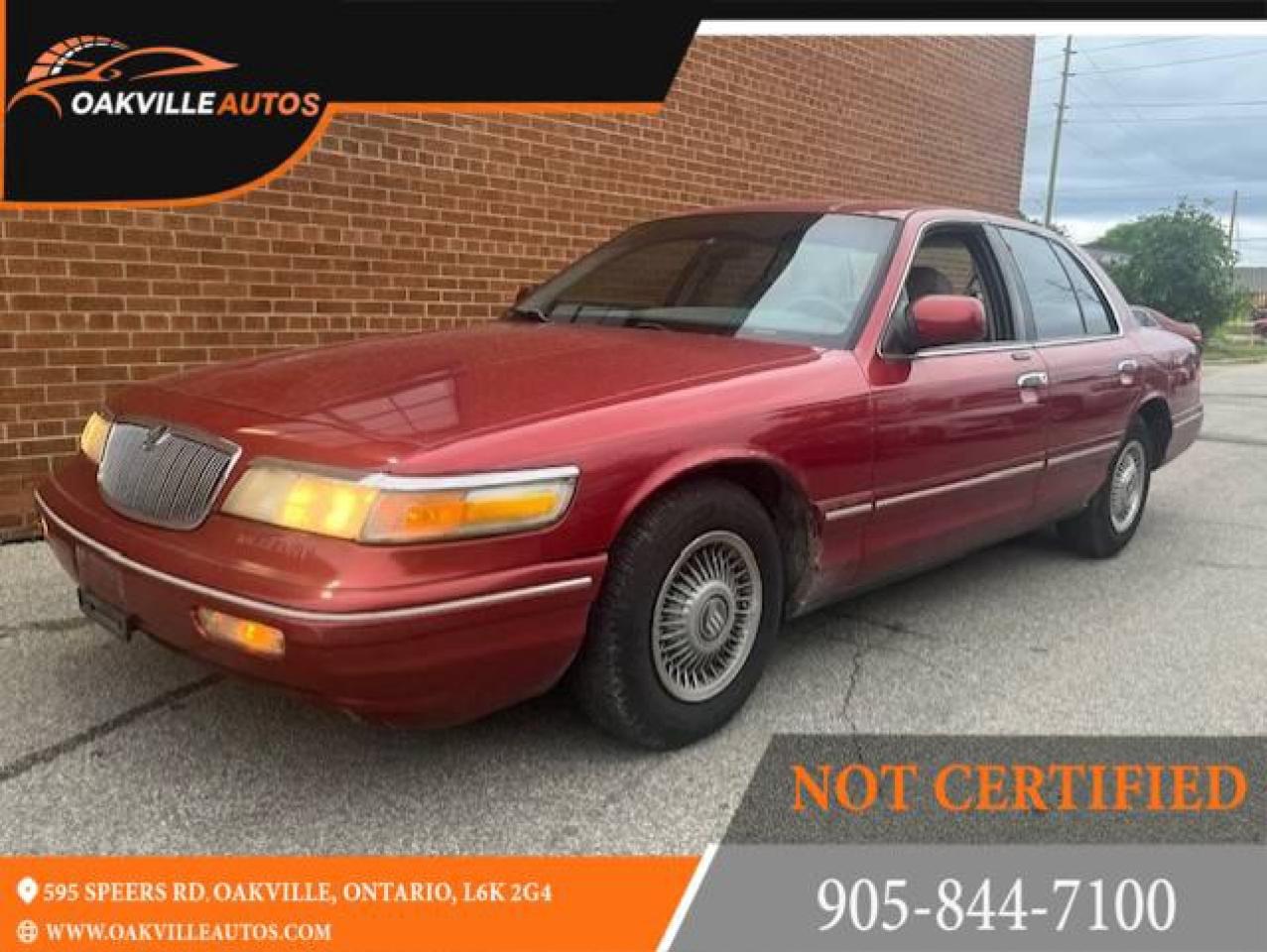 Used 1997 Mercury Grand Marquis 4dr Sdn GS for sale in Oakville, ON